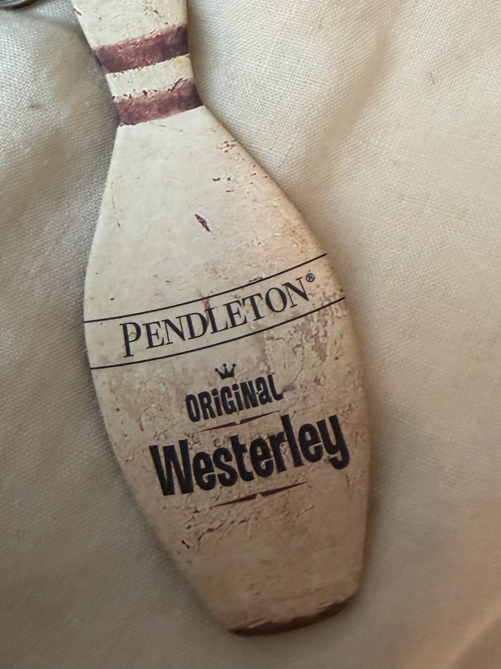 Pendleton Tan, Brown and Black Wool Zip Westerley Cardigan, Big Lebowski - Picture 4 of 10